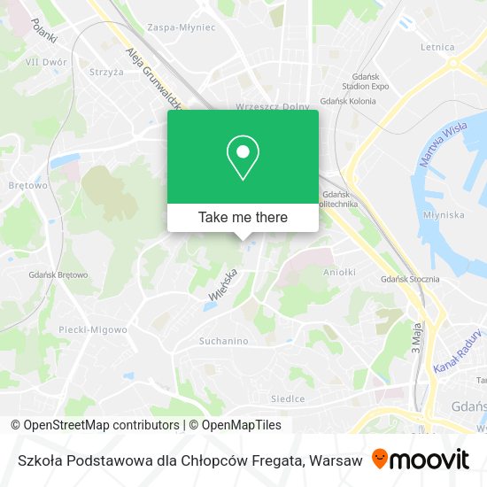 Szkoła Podstawowa dla Chłopców Fregata map