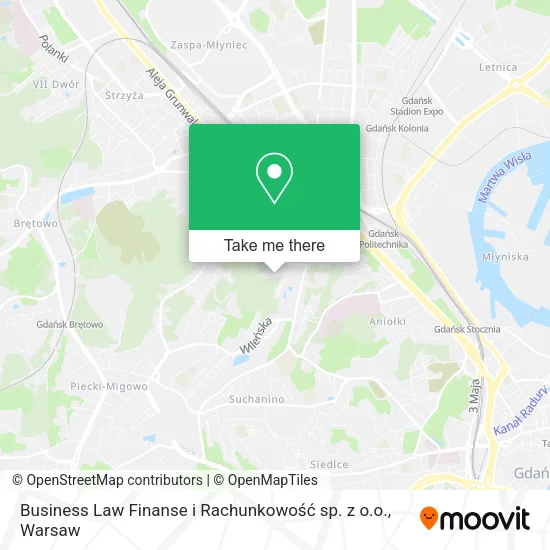 Карта Business Law Finanse i Rachunkowość sp. z o.o.