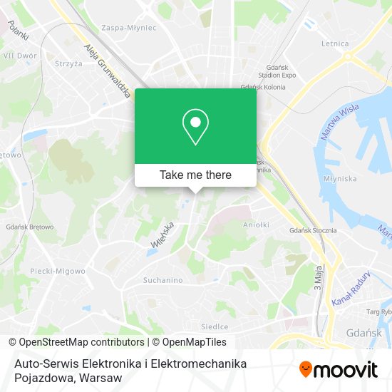 Карта Auto-Serwis Elektronika i Elektromechanika Pojazdowa