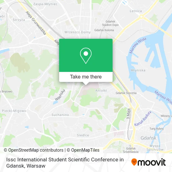 Карта Issc International Student Scientific Conference in Gdansk