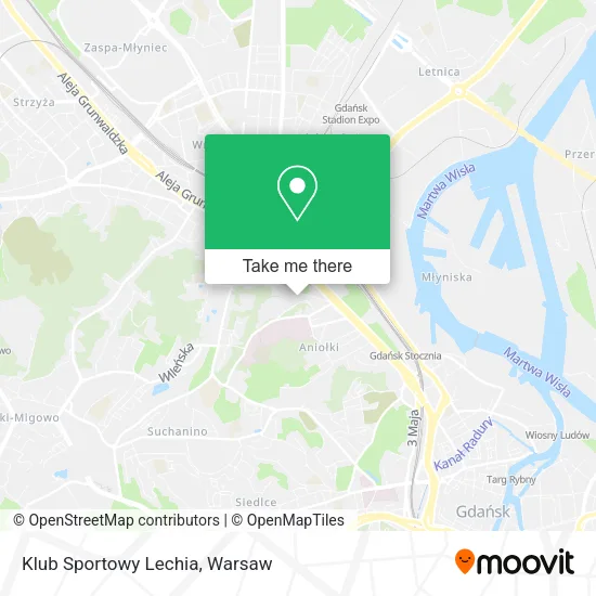 Карта Klub Sportowy Lechia