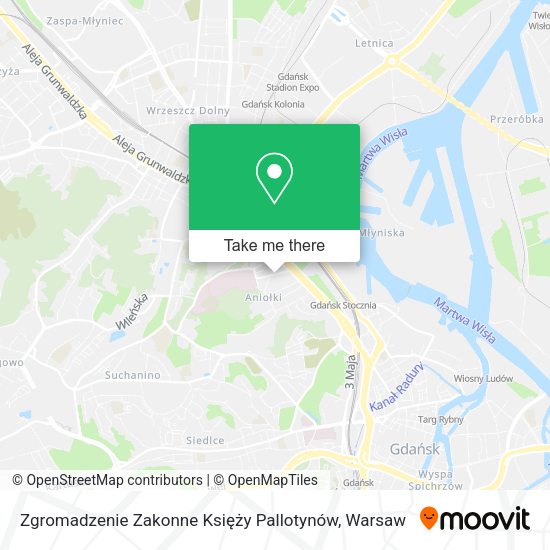 Карта Zgromadzenie Zakonne Księży Pallotynów