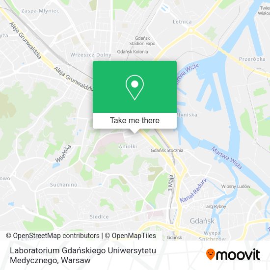 Laboratorium Gdańskiego Uniwersytetu Medycznego map