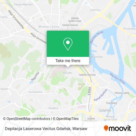 Depilacja Laserowa Vectus Gdańsk map