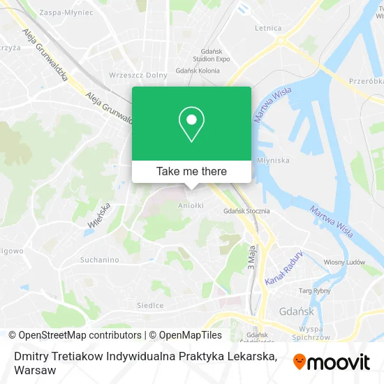 Dmitry Tretiakow Indywidualna Praktyka Lekarska map