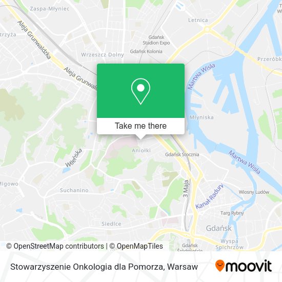 Stowarzyszenie Onkologia dla Pomorza map