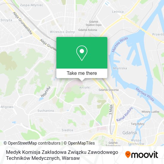 Medyk Komisja Zakładowa Związku Zawodowego Techników Medycznych map