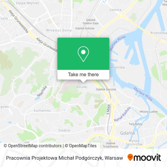 Pracownia Projektowa Michał Podgórczyk map