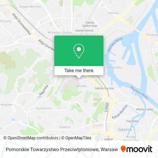 Карта Pomorskie Towarzystwo Przeciwtytoniowe