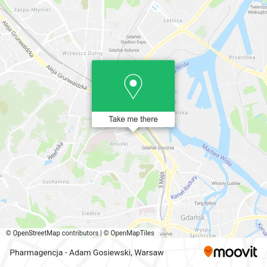 Карта Pharmagencja - Adam Gosiewski