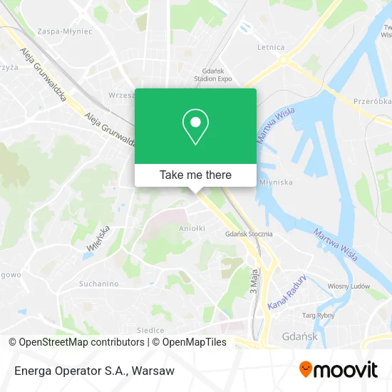 Карта Energa Operator S.A.