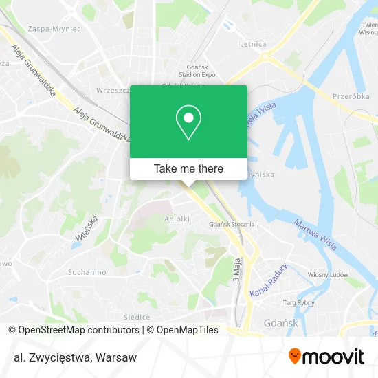 Карта al. Zwycięstwa