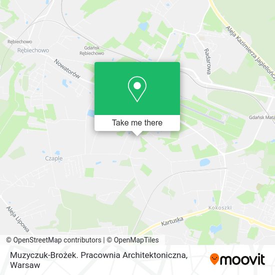 Muzyczuk-Brożek. Pracownia Architektoniczna map