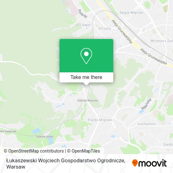 Łukaszewski Wojciech Gospodarstwo Ogrodnicze map