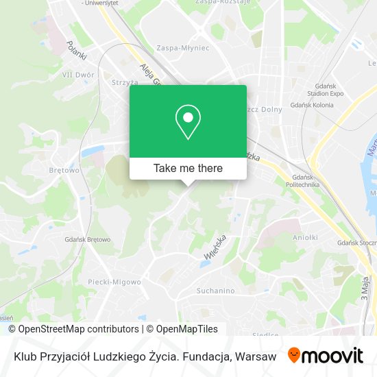 Klub Przyjaciół Ludzkiego Życia. Fundacja map