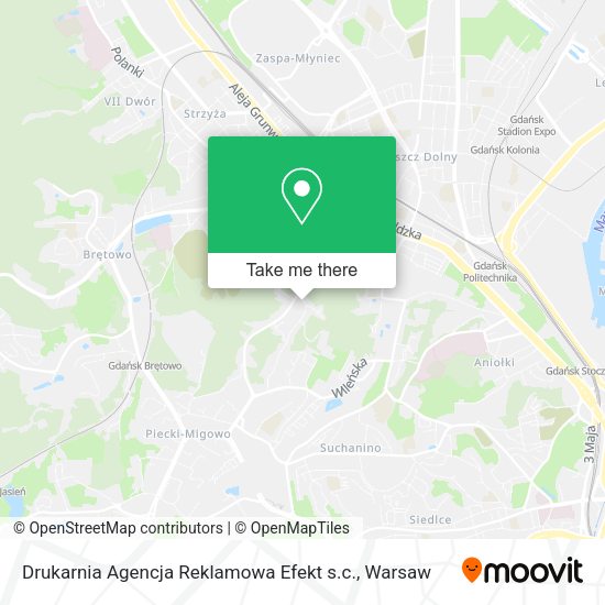 Drukarnia Agencja Reklamowa Efekt s.c. map