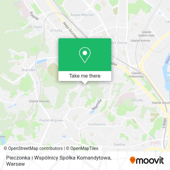 Pieczonka i Wspólnicy Spółka Komandytowa map