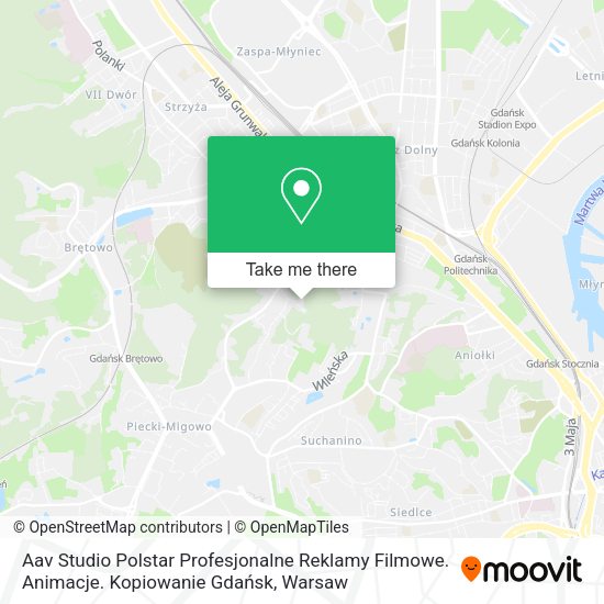 Aav Studio Polstar Profesjonalne Reklamy Filmowe. Animacje. Kopiowanie Gdańsk map