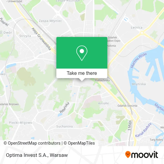 Карта Optima Invest S.A.