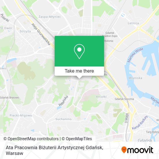 Ata Pracownia Biżuterii Artystycznej Gdańsk map