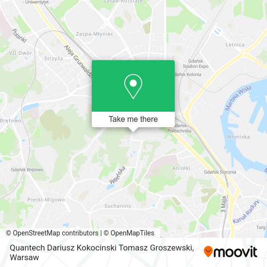 Quantech Dariusz Kokocinski Tomasz Groszewski map