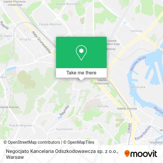 Negocjato Kancelaria Odszkodowawcza sp. z o.o. map