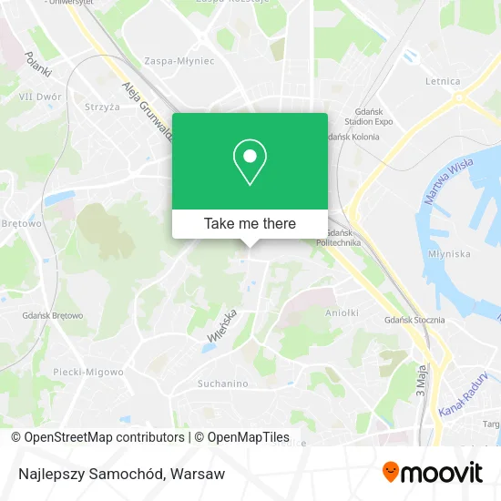 Najlepszy Samochód map