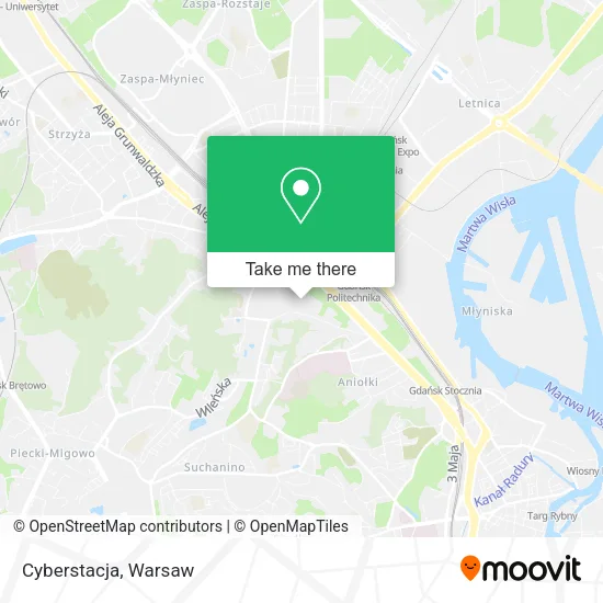 Карта Cyberstacja