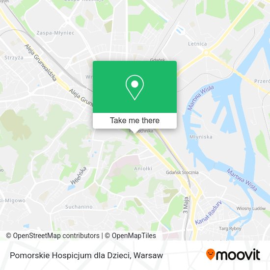 Pomorskie Hospicjum dla Dzieci map