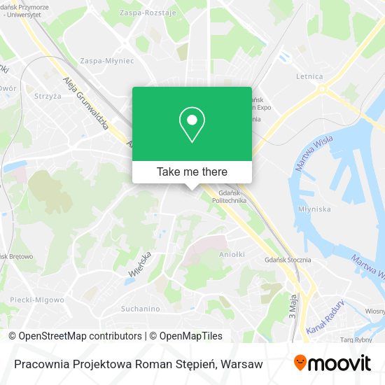 Pracownia Projektowa Roman Stępień map