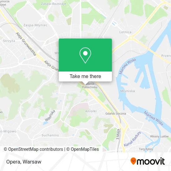 Карта Opera