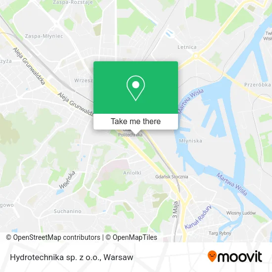 Карта Hydrotechnika sp. z o.o.