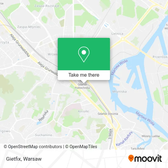 Карта Gietfix