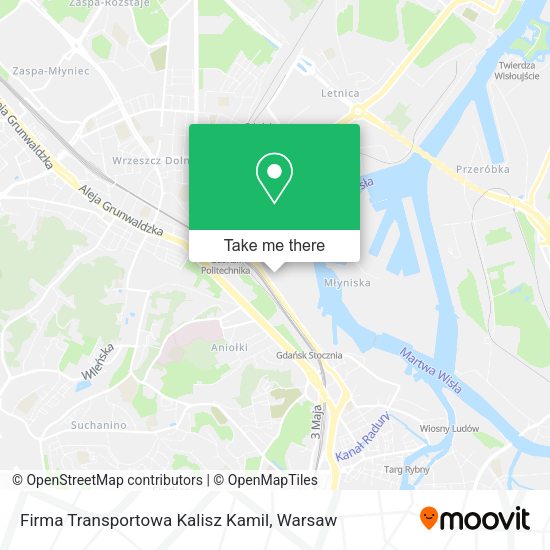 Карта Firma Transportowa Kalisz Kamil