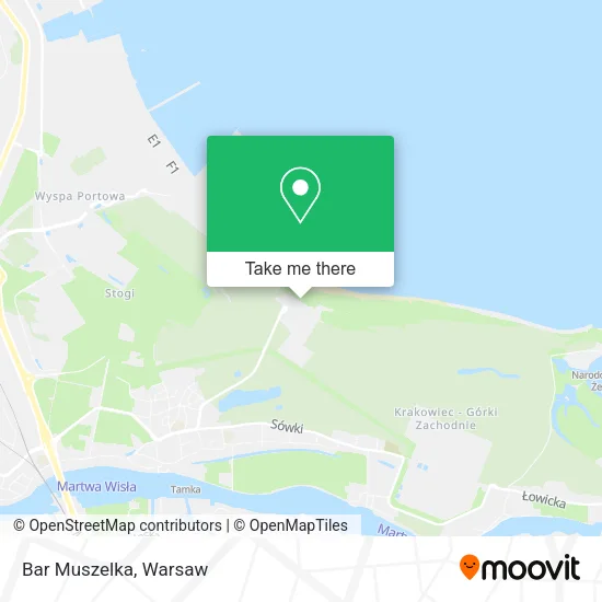 Карта Bar Muszelka