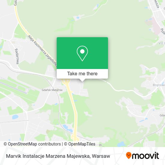 Marvik Instalacje Marzena Majewska map