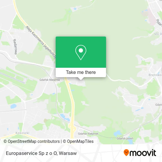 Карта Europaservice Sp z o O