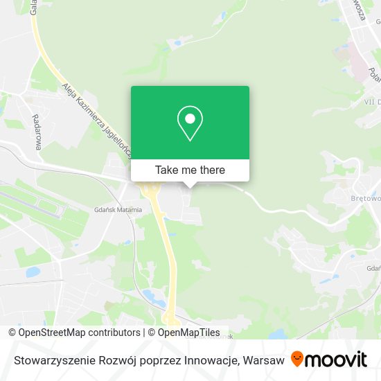 Stowarzyszenie Rozwój poprzez Innowacje map