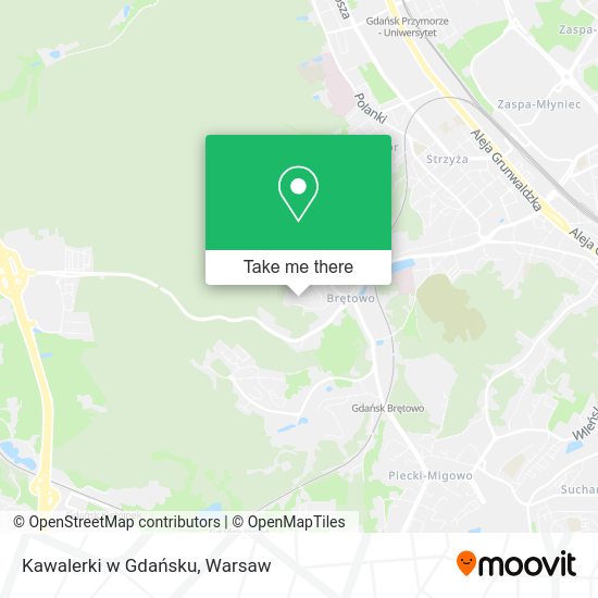 Kawalerki w Gdańsku map