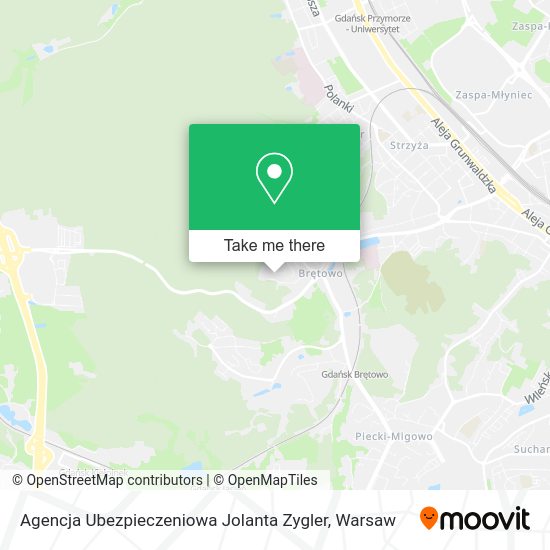 Agencja Ubezpieczeniowa Jolanta Zygler map