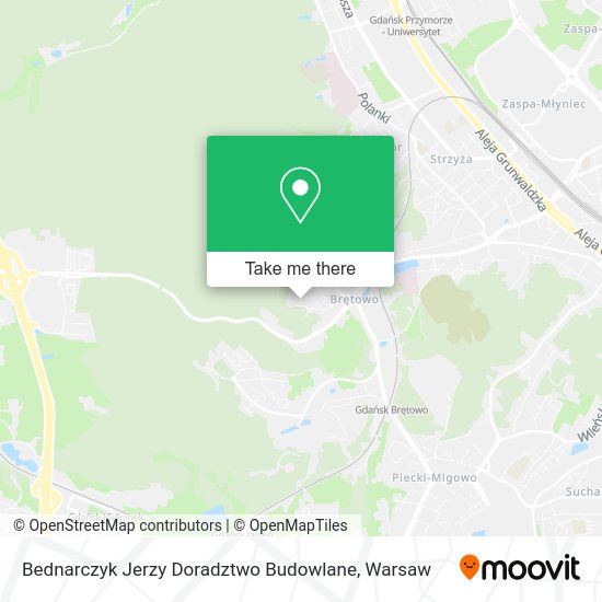 Bednarczyk Jerzy Doradztwo Budowlane map