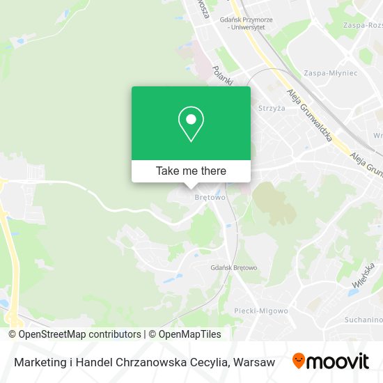 Marketing i Handel Chrzanowska Cecylia map