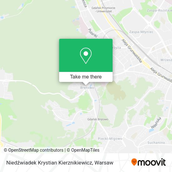 Niedźwiadek Krystian Kierznikiewicz map