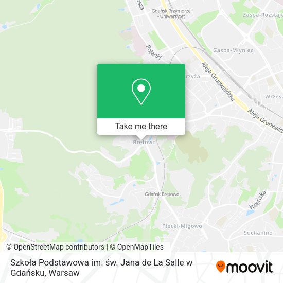 Szkoła Podstawowa im. św. Jana de La Salle w Gdańsku map