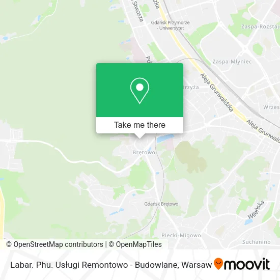 Labar. Phu. Usługi Remontowo - Budowlane map