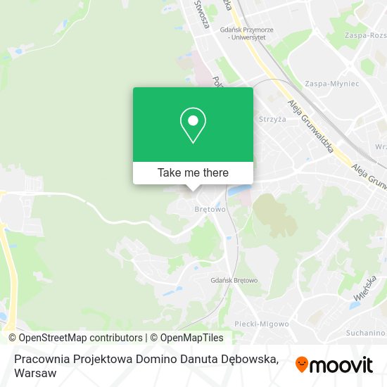 Карта Pracownia Projektowa Domino Danuta Dębowska