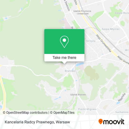 Kancelaria Radcy Prawnego map