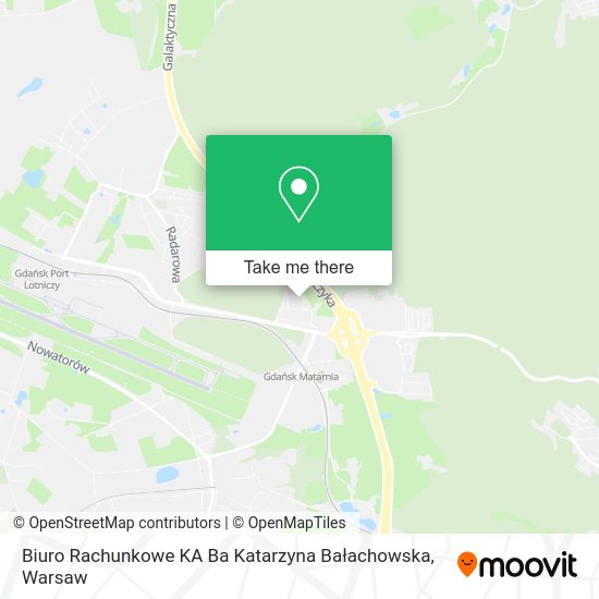 Biuro Rachunkowe KA Ba Katarzyna Bałachowska map