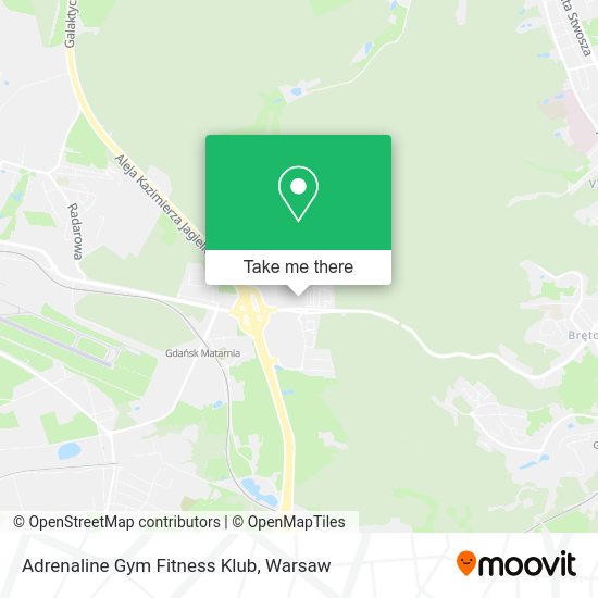 Adrenaline Gym Fitness Klub map