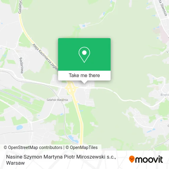 Карта Nasine Szymon Martyna Piotr Miroszewski s.c.